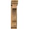 Ekena Millwork Balboa Traditional Rough Sawn Bracket w/ Offset Brace, Western Red Cedar, 6"W x 24"D x 28"H BKT0604X24X28BOA01RWR - alternate 2